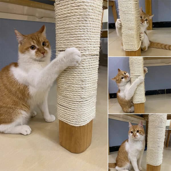 Nature Sisal Rope for Cat Tree & Scratcher Accessories Parts Mashoops Cat