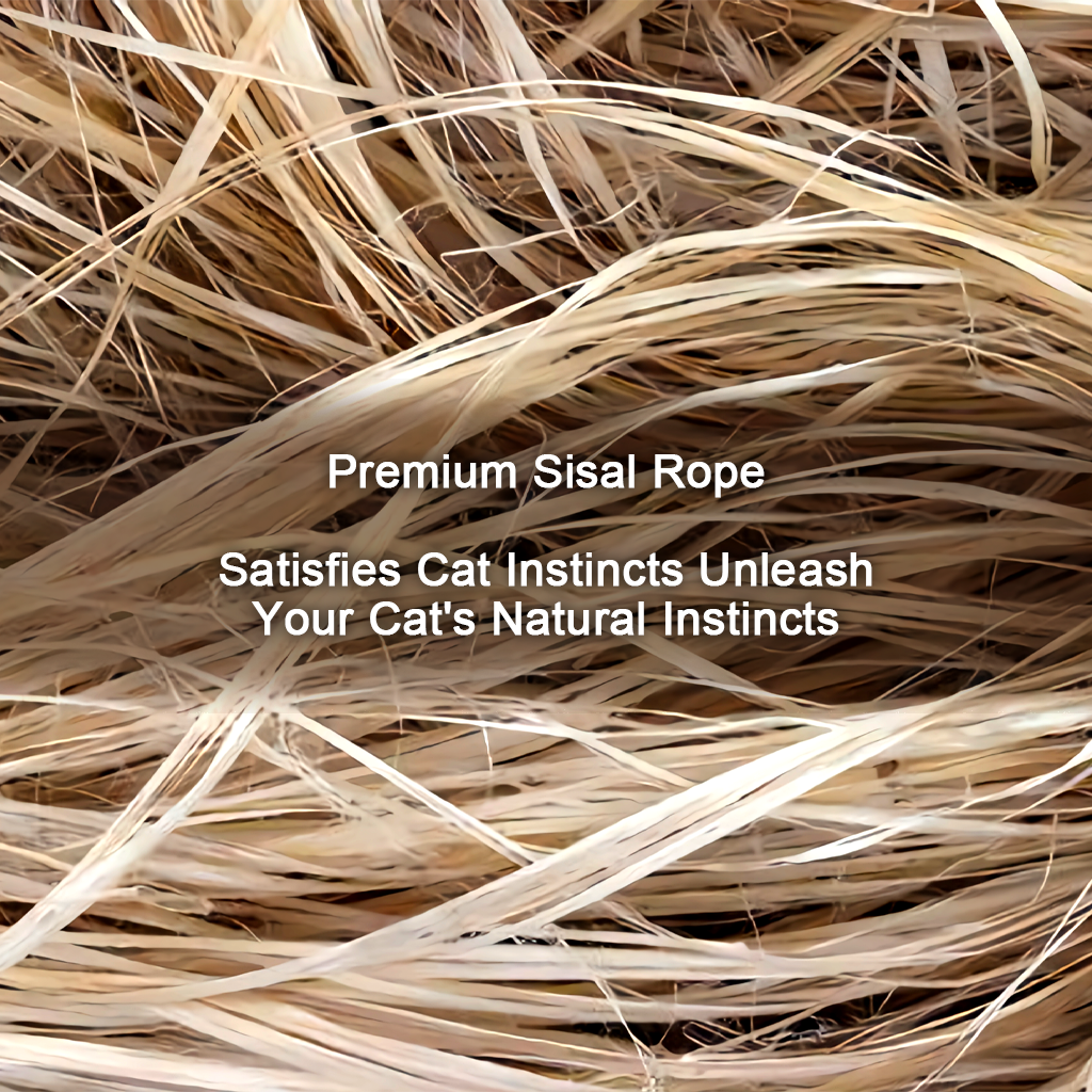 Replacement Cat Scratching Post Sisal Rope for Cat Tree and Tower